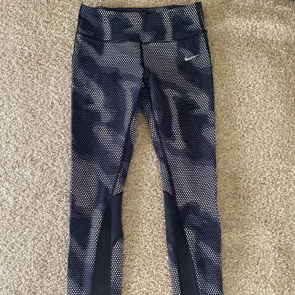 Nike | Women's Running Dri-Fit Camo Leggings | Size S